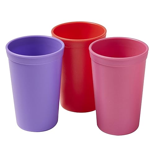 ECR4Kids ELR-18102-BE My First Meal Pal - Taza para beber, sin BPA, apta para lavavajillas, vasos apilables, juego de tazas para bebés, niños