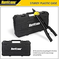 Vista 7 de HURRICANE Herramienta de Tuerca de Remache de 16", Herramienta Manual de Tuerca de Remache con 13 Mandriles Métricos y SAE, 130 Tuercas de Remache