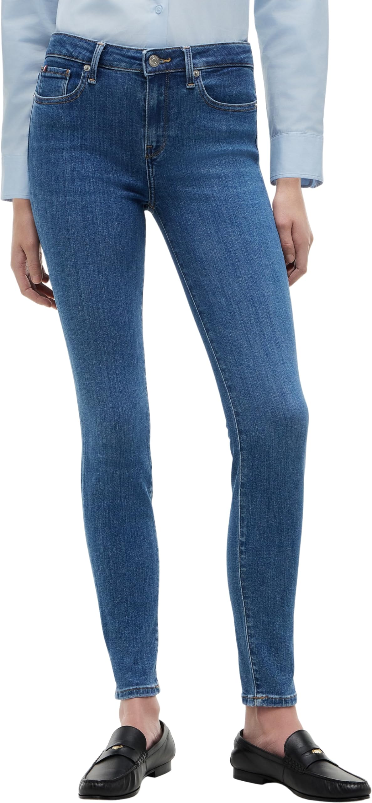 Tommy Hilfiger Damen Jeans Hose Como Skinny Fit