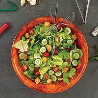 Vista 2 de Winco WWB-10 Wooden Woven Salad