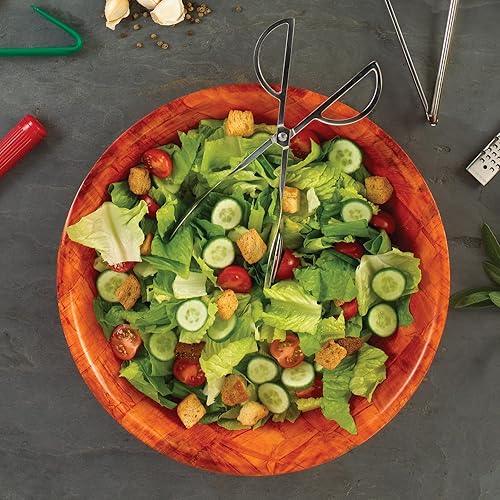Miniatura 2 de Winco WWB-6 – Bol para ensaladas de madera, 6 pulgadas, Marrón
