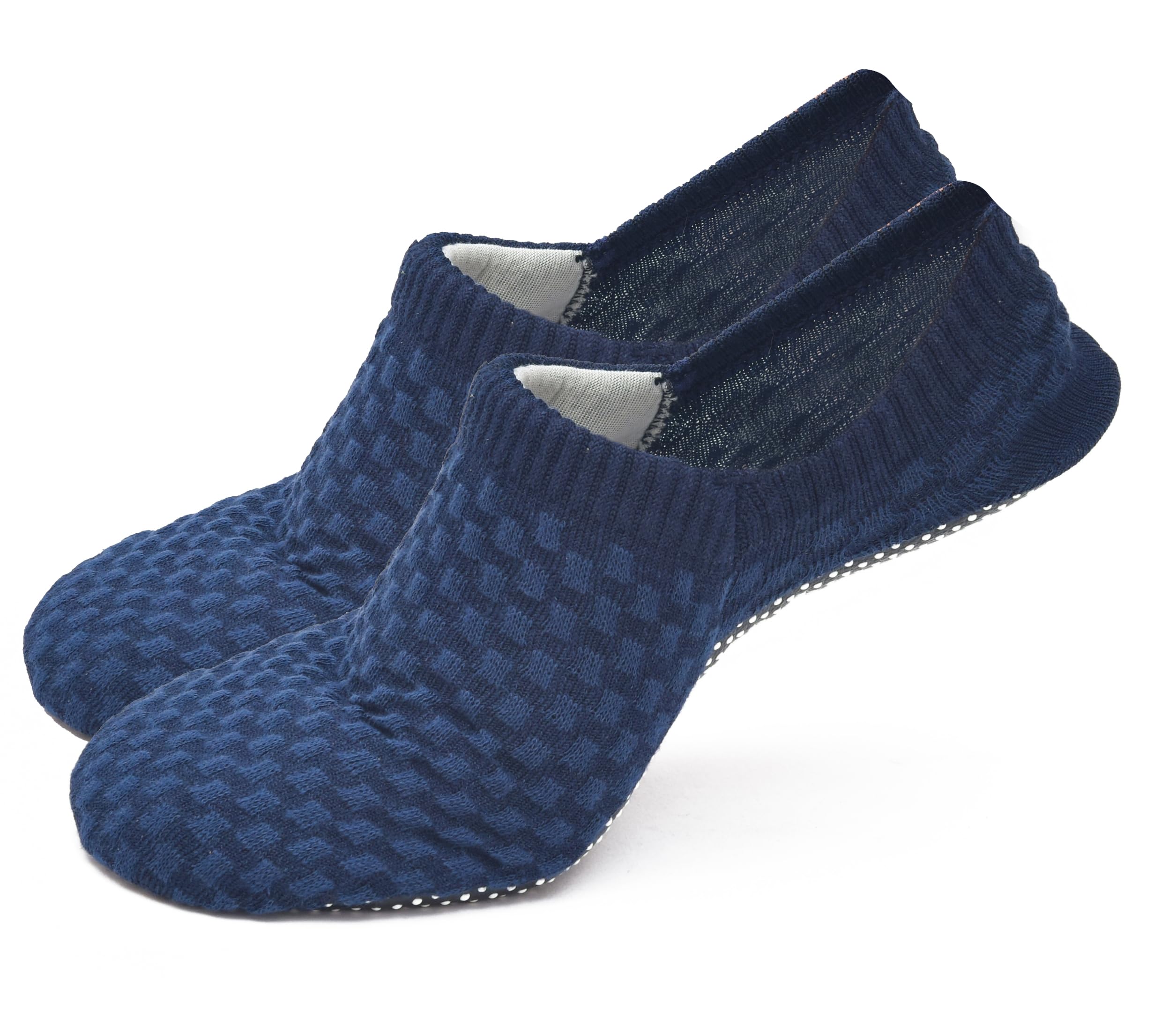 Anti Skid Non Slip Men Slipper Socks Grippy Socks Woman Yoga Winter Indoor Hospital Old Age | 1/2 Pairs, L/XL/XXL-image-20