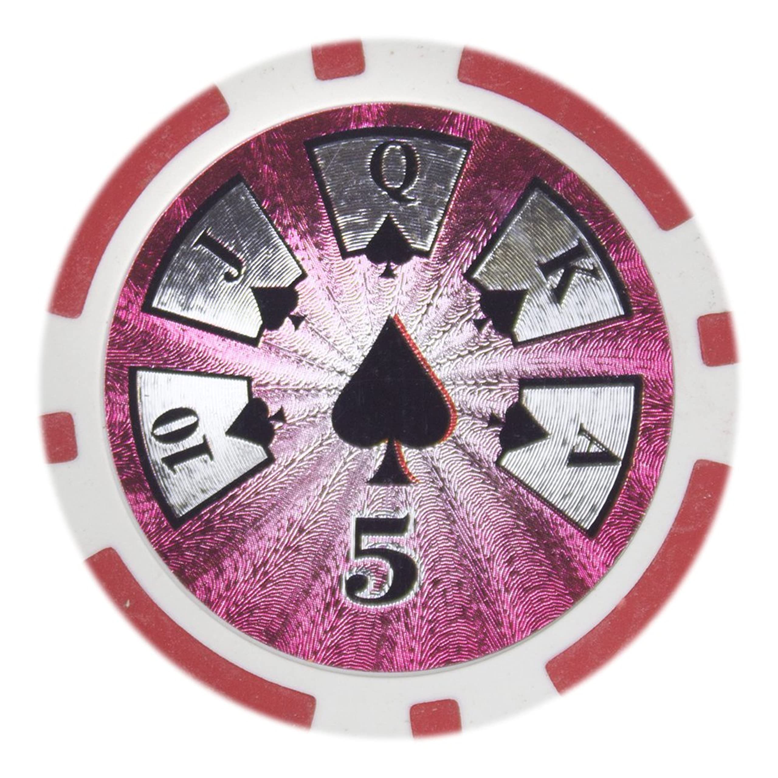 BrybellyHi-Roller Poker Chip Heavyweight 14-gram Clay Composite – Pack of 50