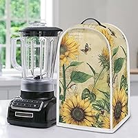 Vista 209 de doginthehole Hummingbird Blender Covers for Kitchen, Washable Appliance Covers Anti Fingerprint Stain Resistant Polyester Blender Dust Cover