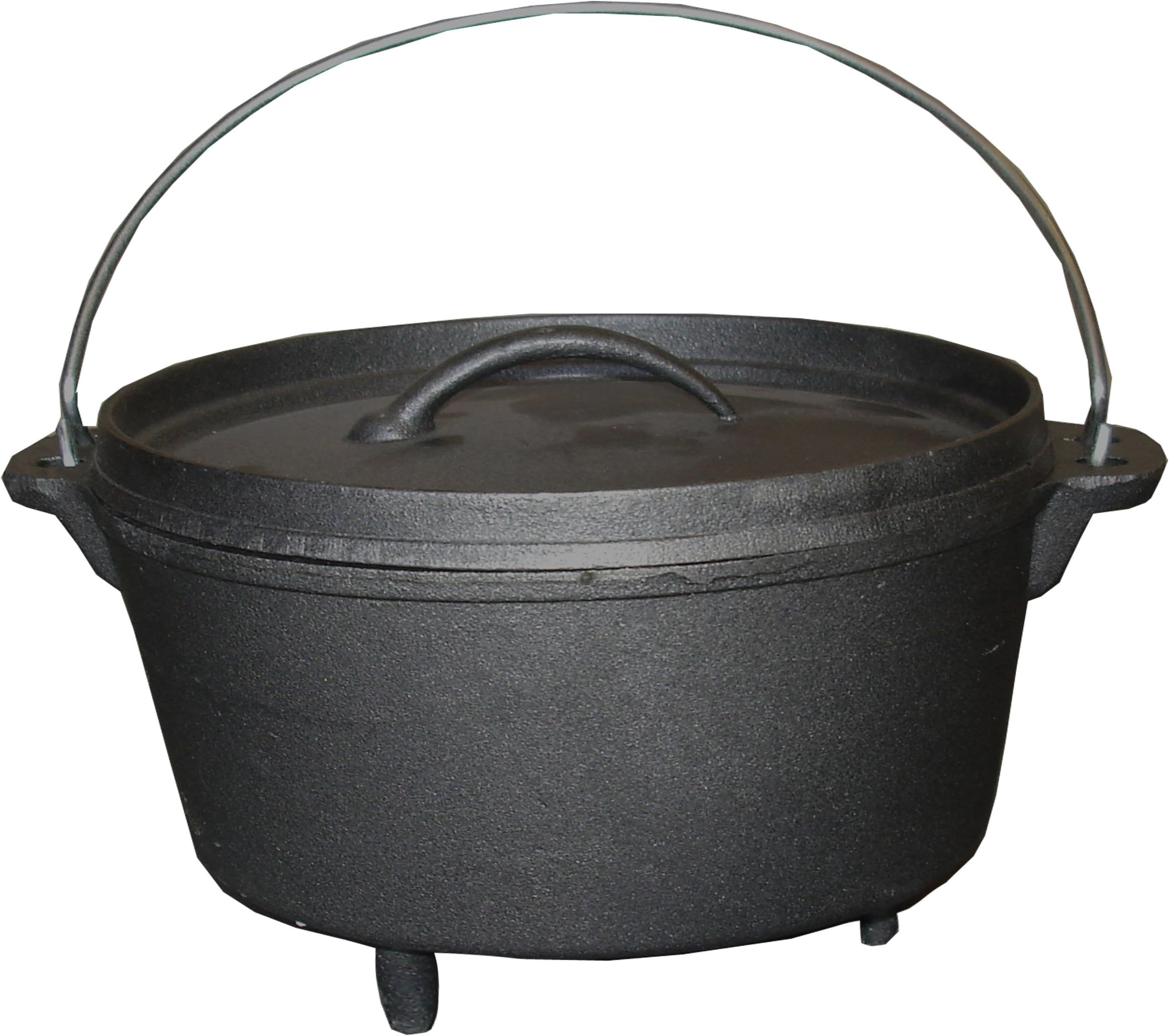 Dutch Oven 4Ltr Cast Iron Cooking Pot