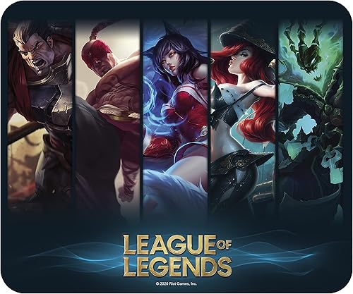 Abystyle League of Legends - Alfombrilla de mouse Champions