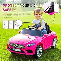 Vista 2 de Vehículos eléctricos con batería de 12 V para niños, rueda eléctrica, mini auto de juguete para niños de 1 a 6 años, para conducir con control