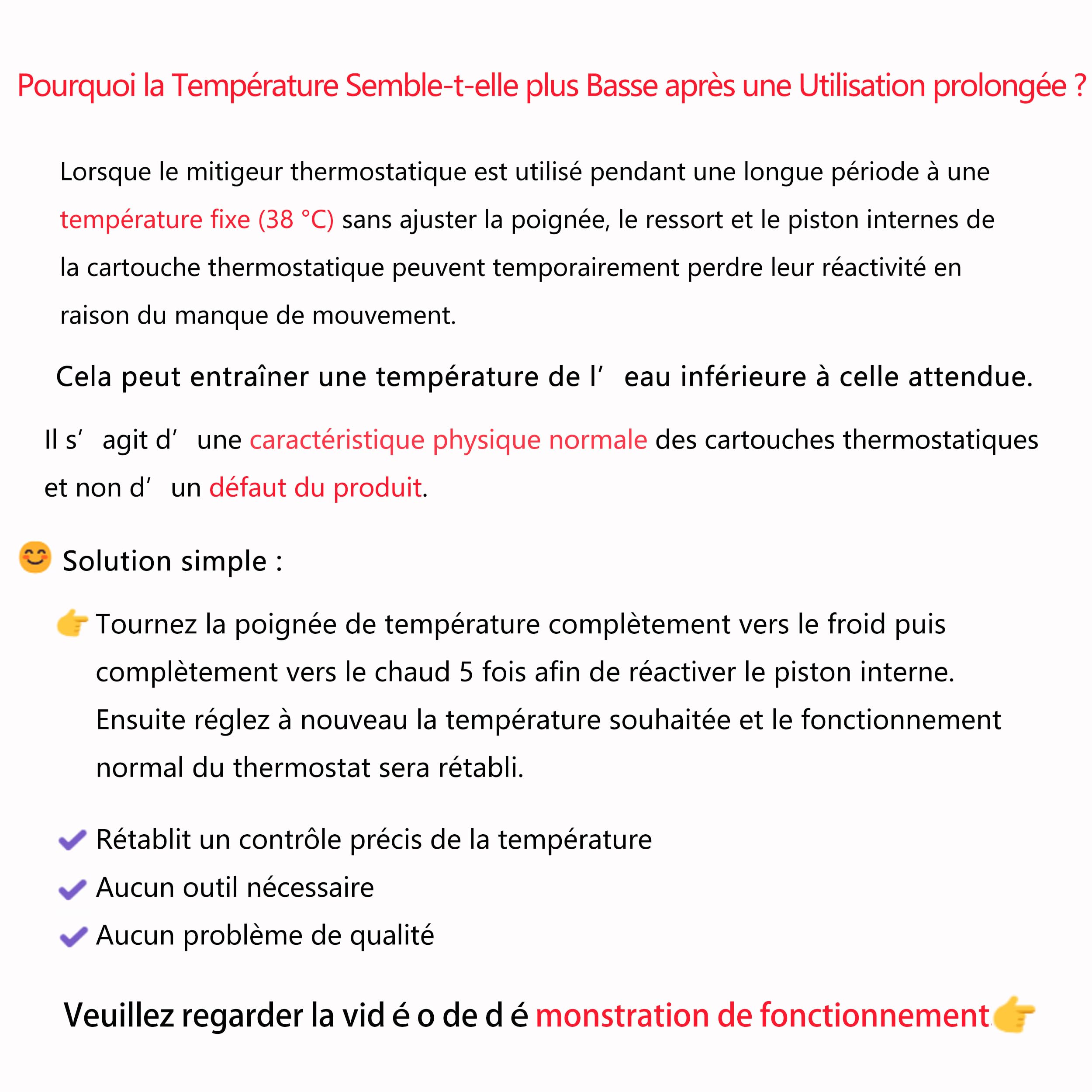 FORIOUS Colonne de douche avec mitigeur thermostatique, tige de douche réglable en acier inoxydable avec pomme de douche carrée de 25 cm et douche à main avec 3 types de jets