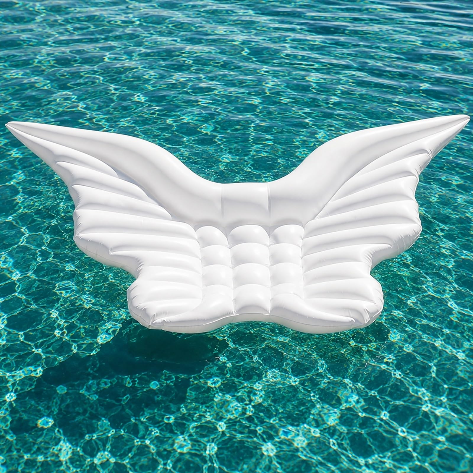 Flotador Inflable flotadores Piscina, Tumbona Flotante Gigante de PVC Grueso 0,35 mm para Fiestas en Piscina, Playa y Lago Tranquilo