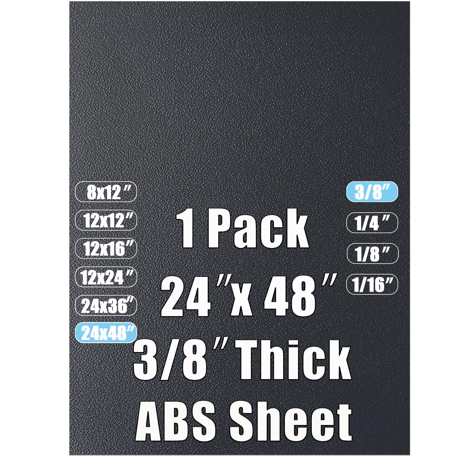 ABS Plastic Sheet - Moldable Thermoform Board -11