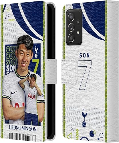 Miniatura 7 de Head Case Designs Officially Licensed Tottenham Hotspur FC Cristian Romero 202223 First Team Leather Book Wallet Case Cover Compatible with Samsung