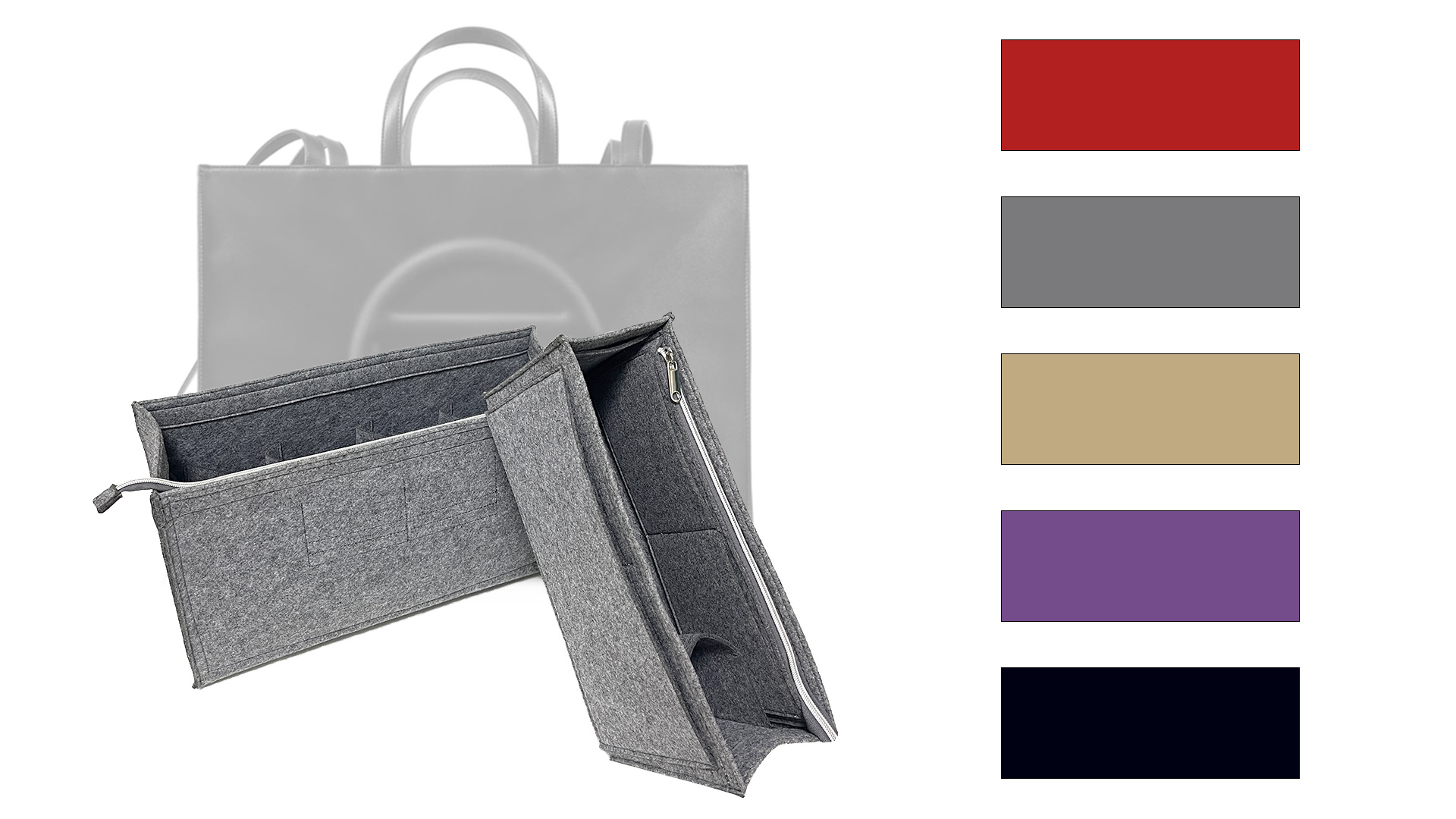 Amazon.com: WZLMOUAO Purse Organizer for Telfar Medium Bag - 3MM