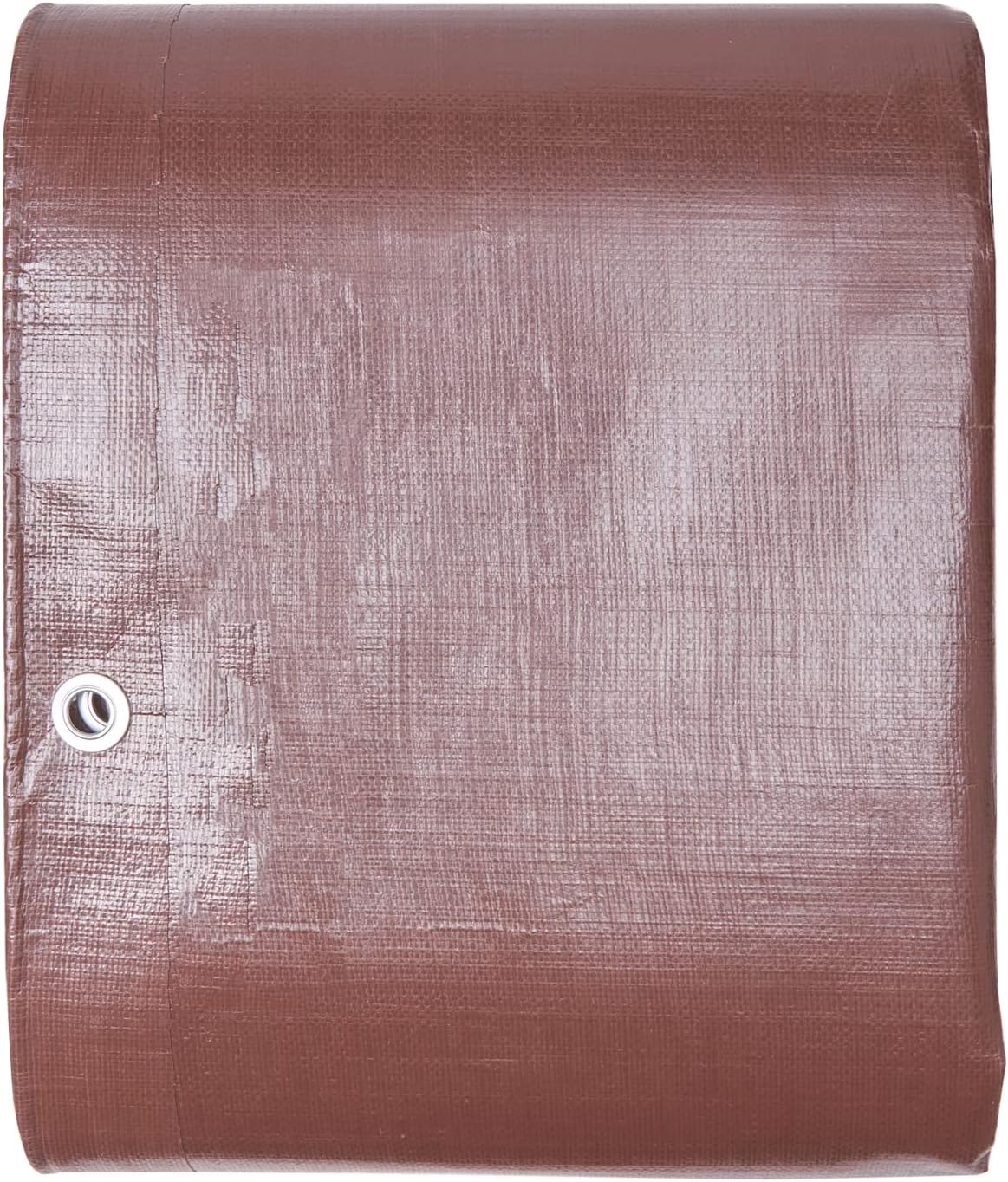 VEVOR Tarp 20x40 ft 16 Mil Extra Thick, Waterproof Poly Plastic Tarps Cover, Multi-Purpose Outdoor Tarpaulin with Grommets & Reinforced Edges for Truck, RV, Boat, Camping (Brown)