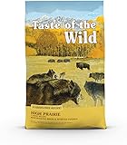 Taste of the Wild High Prairie Canine Grain-Free Recipe with Roasted Bison and Venison Adult Dry Dog...