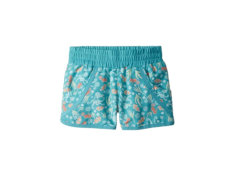 

Columbia Kids Solar Streamtm II Boardshort (Little Kids/Big Kids) (Geyser Ocean Creatures Print) Girl's Swimwear