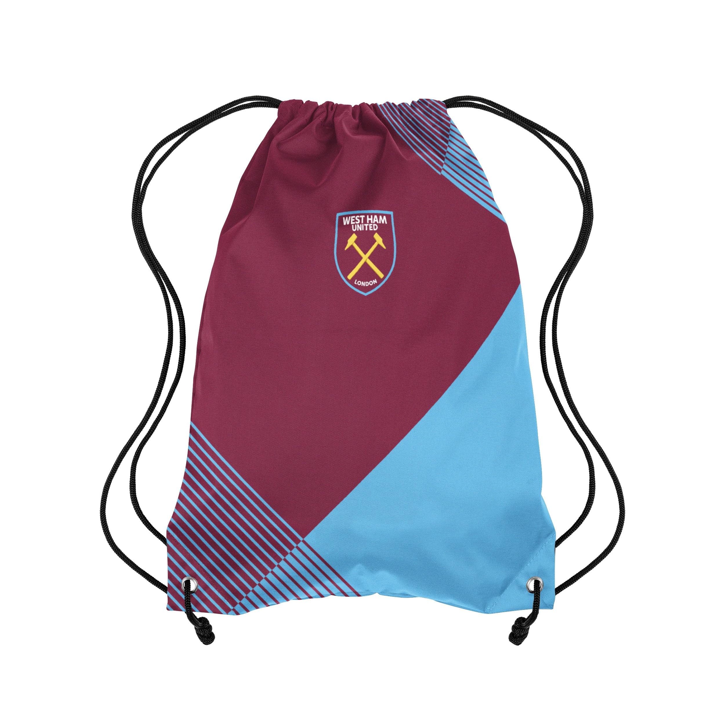 FOCO Officially Licensed West Ham United FC Glide Drawstring Gym Bag