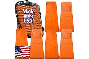 The 5.5" Orange Log Wedge: Made In The USA For Tree Cutting, Bucking Efficency