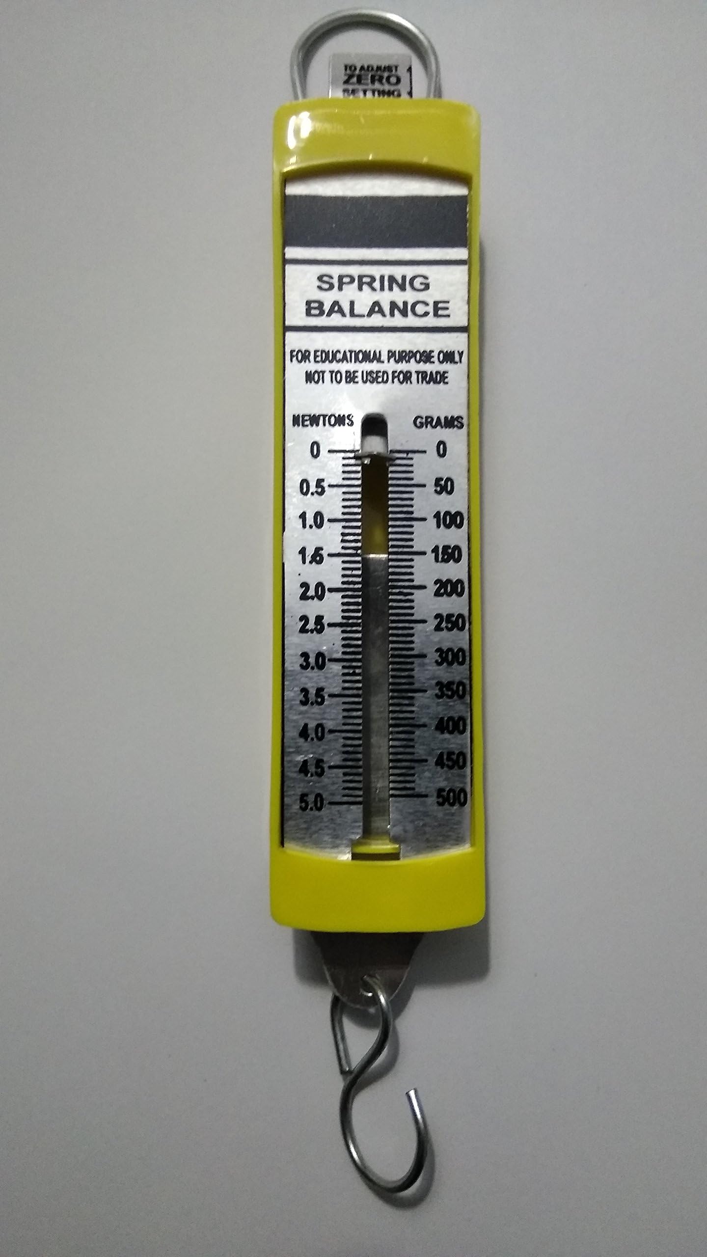 Flat Spring Balance - Dual Transparent Scale, 500g (5N) : Amazon.in ...