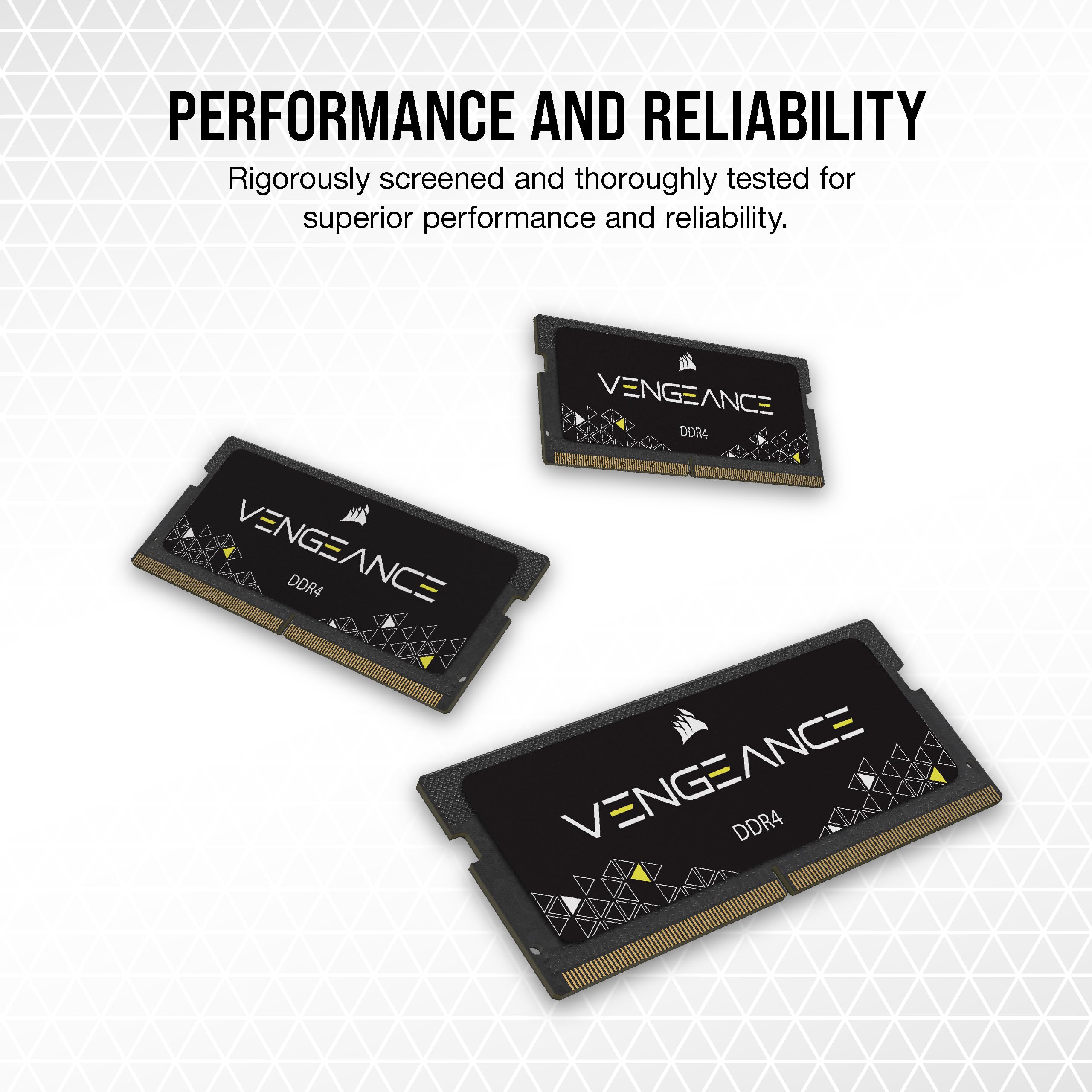 CORSAIR Vengeance SODIMM DDR4 RAM 16GB (1x16GB) Up to 3200MHz CL22