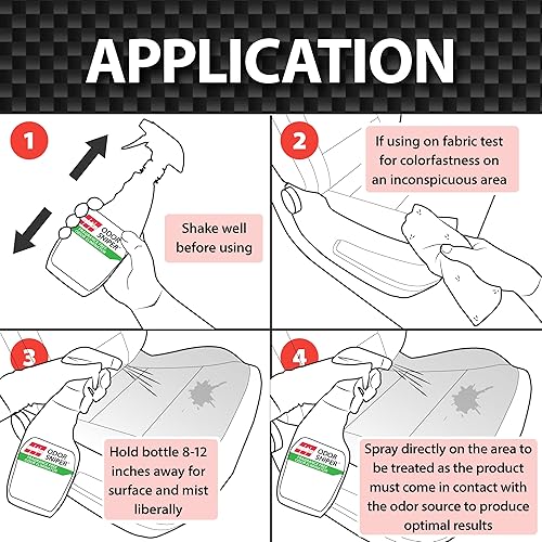 Miniatura 3 de Malco Sniper - Eliminador de olores sin fragancia para interiores de automóvilespenetra los olores en la fuenteneutraliza químicamente los olores