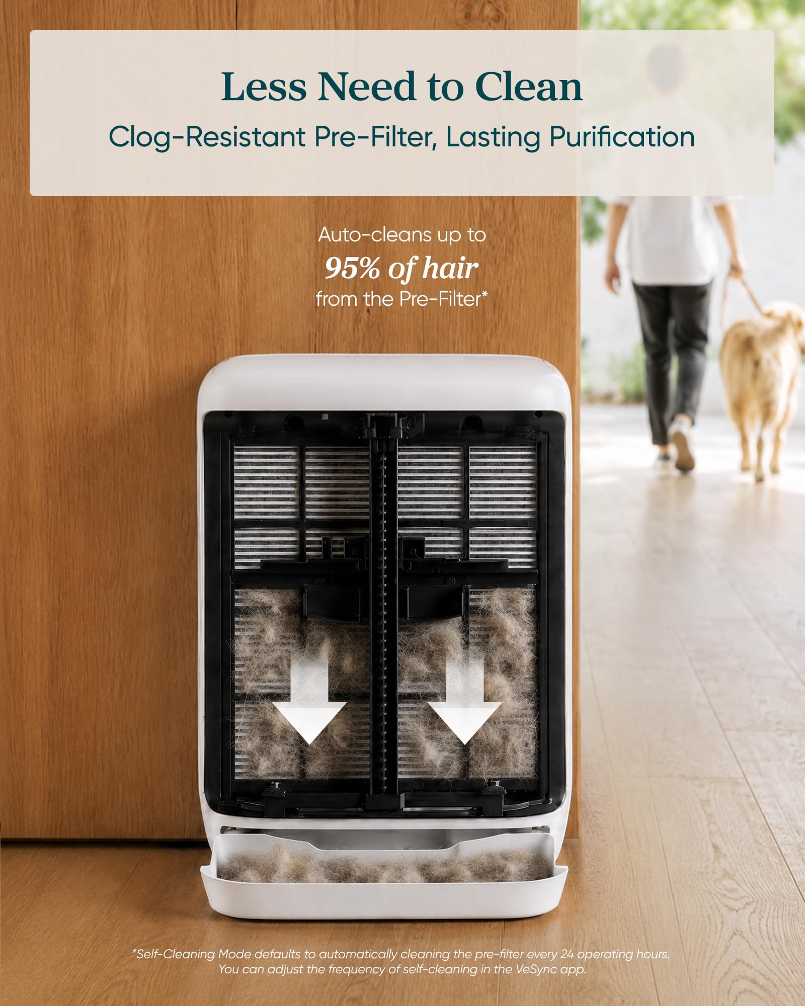 Levoit Vital Pet Pro Air Purifier - Pet Odor Control -5
