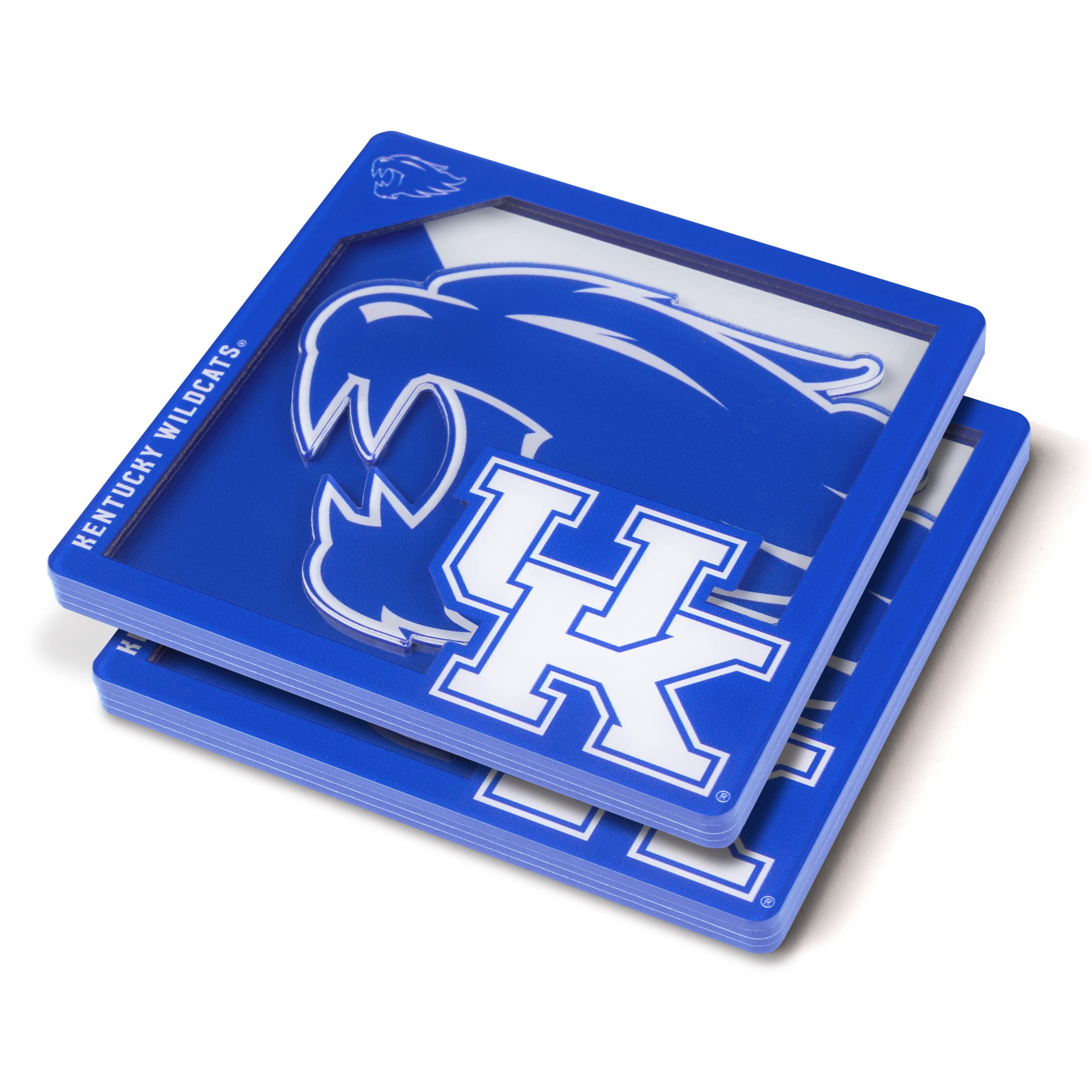 YouTheFan NCAA NCAA 3D Logo Series Coasters