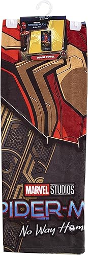 Miniatura 4 de Northwest Toalla de playa Spider-Man, 30 x 60 pulgadas, arañas doradas