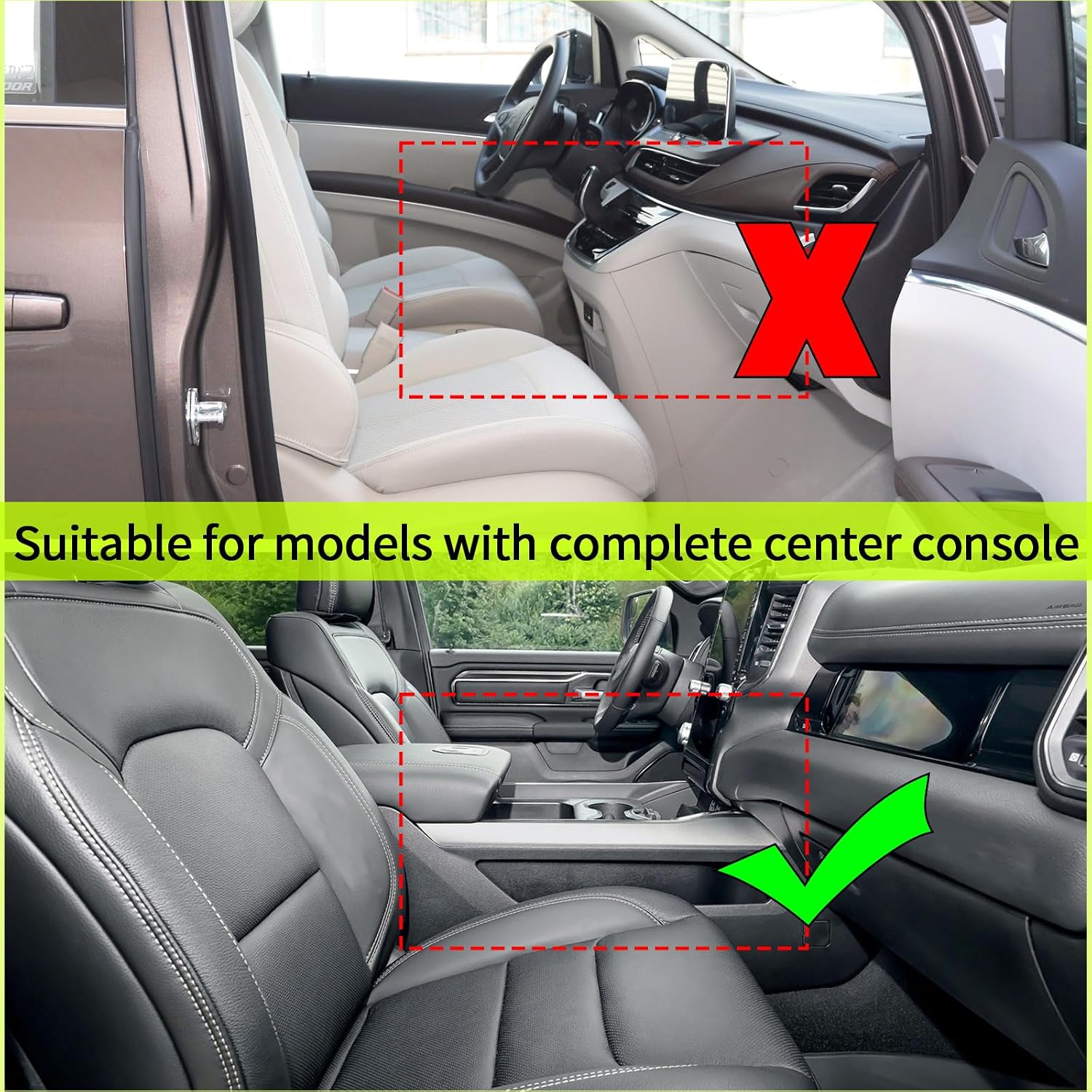 Bilisin Center Console Organizer Compatible with Hyundai Elantra 2017-2020 ABS Material Insert Tray Armrest Box Interior Accessories