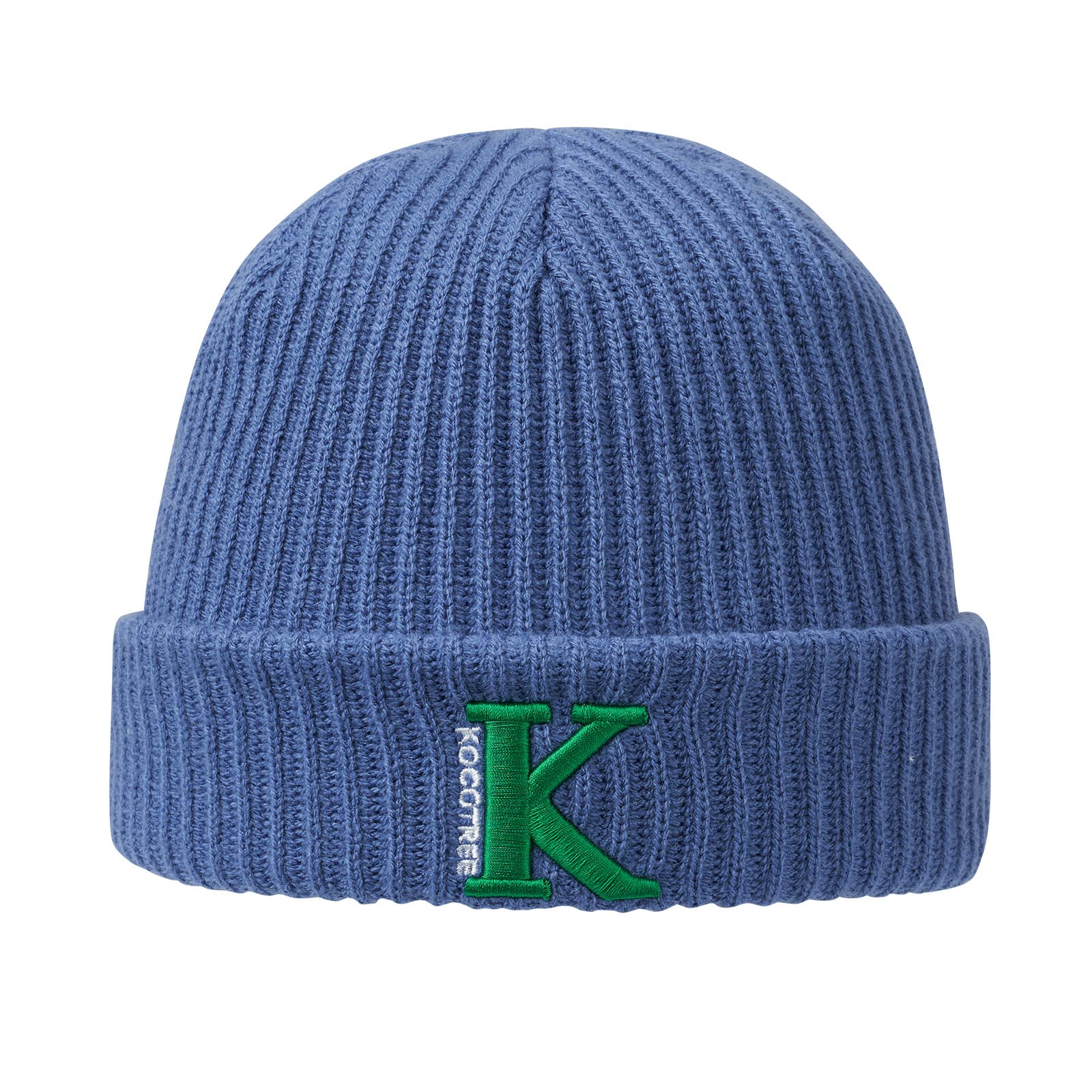 Photo 1 of 2 Pack Bundle KOCOTREE Kids Beanie Hats Baby Winter Spring Soft Warm Knitted Infant Toddler Caps for Girls Boys 12 Years Blue