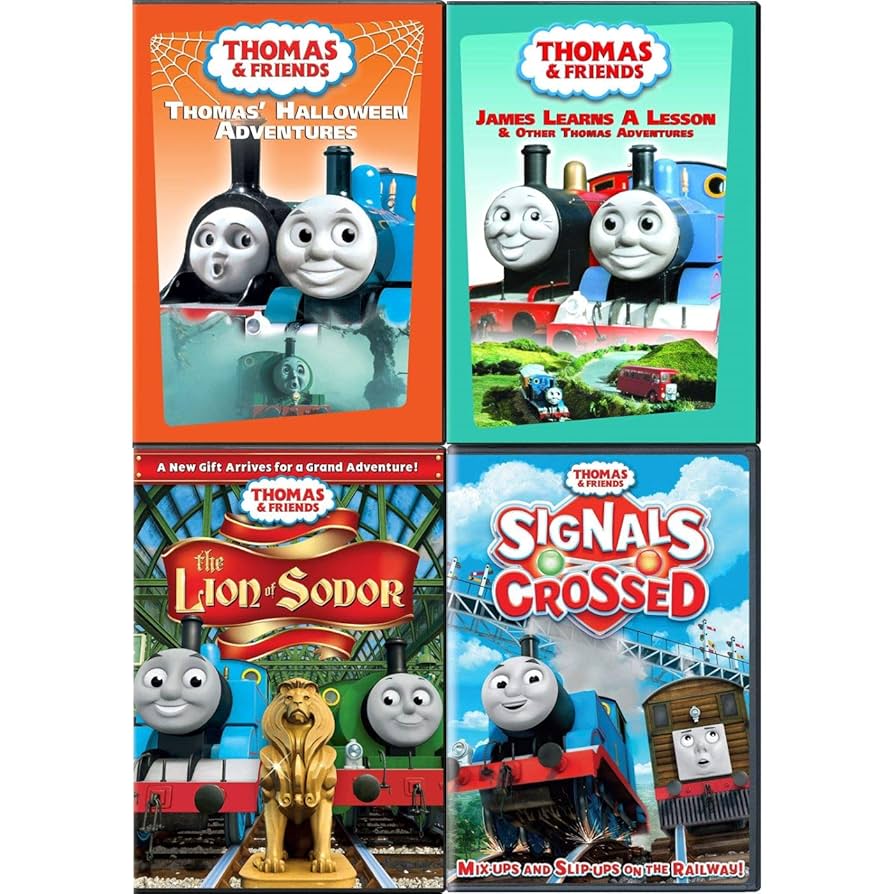 Amazon.com: Thomas and Friends 4 Pack (4 Disc DVD - 18