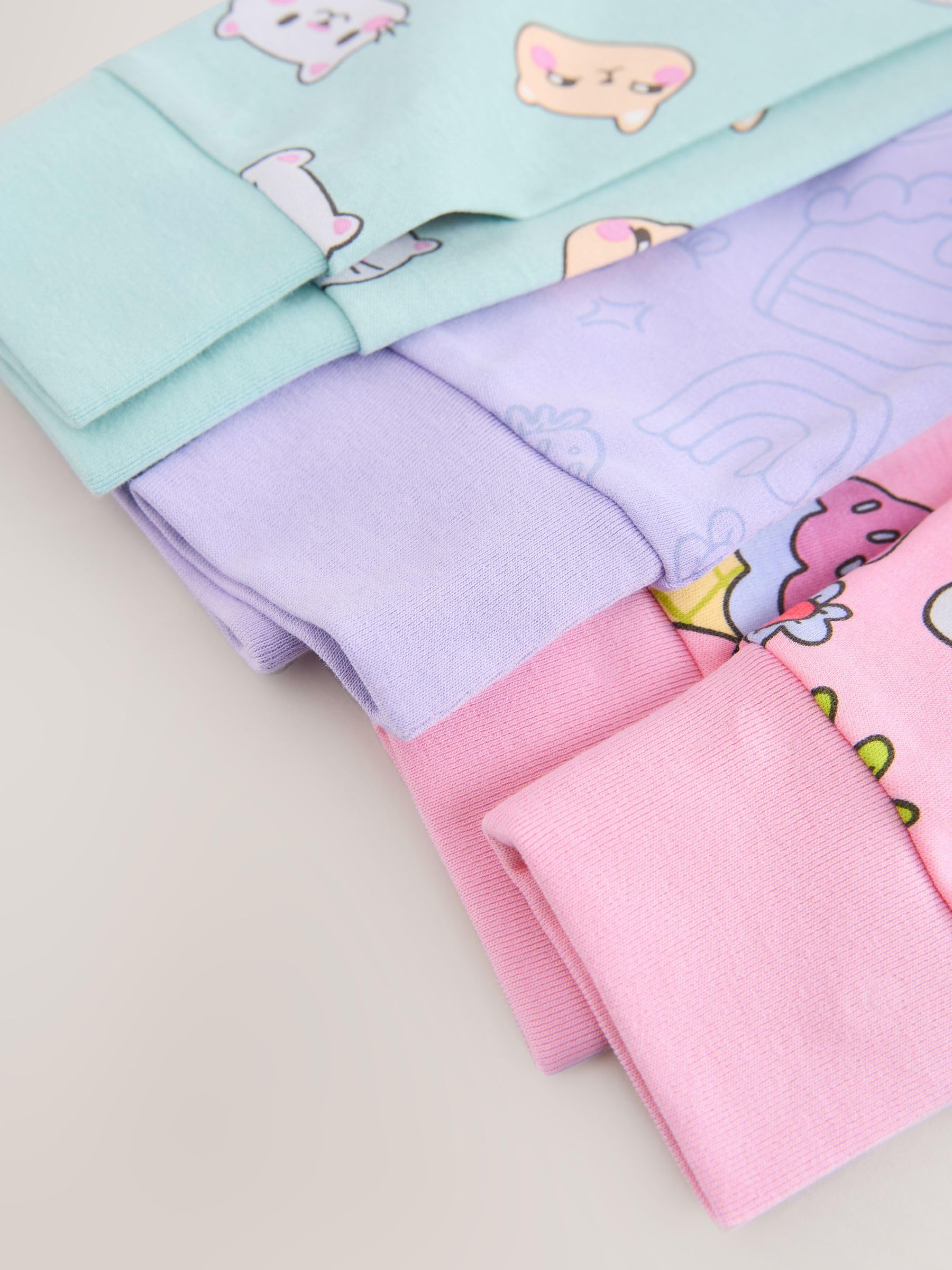 NEXT Fille Pyjama Douillet, Lot de 3