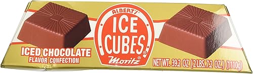 Miniatura 3 de Albert's Cubos de hielo de chocolate bandeja de 100 unidades