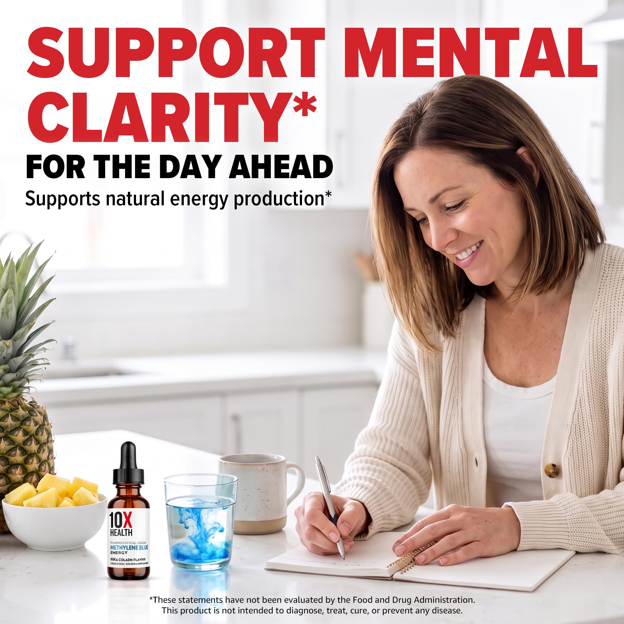 10X Health Methylene Blue Drops with Vitamin C, 30 mL — Amazon image 4