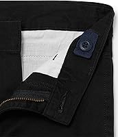 Vista 3 de The Children's Place Pantalones chinos rectos elásticos para niños
