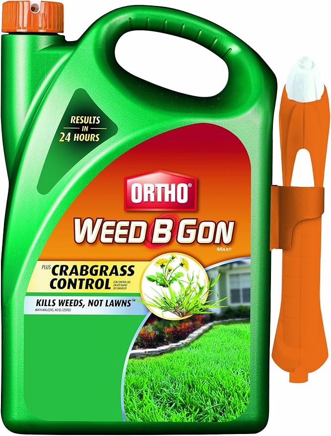 Ortho Weed B Gon MAX Weed Killer for Lawns Plus Crabgrass