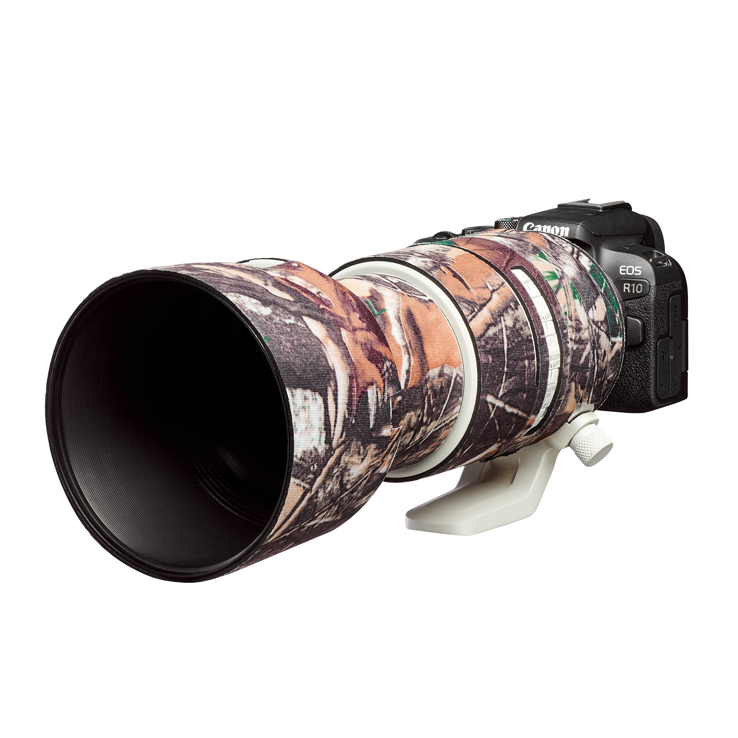 EasyCover - Lens Oak - Protecteur d'objectif - Protection pour l'objectif de Votre Appareil Photo - pour Canon RF 70-200mm F2.8L is USM - Camouflage Forestier