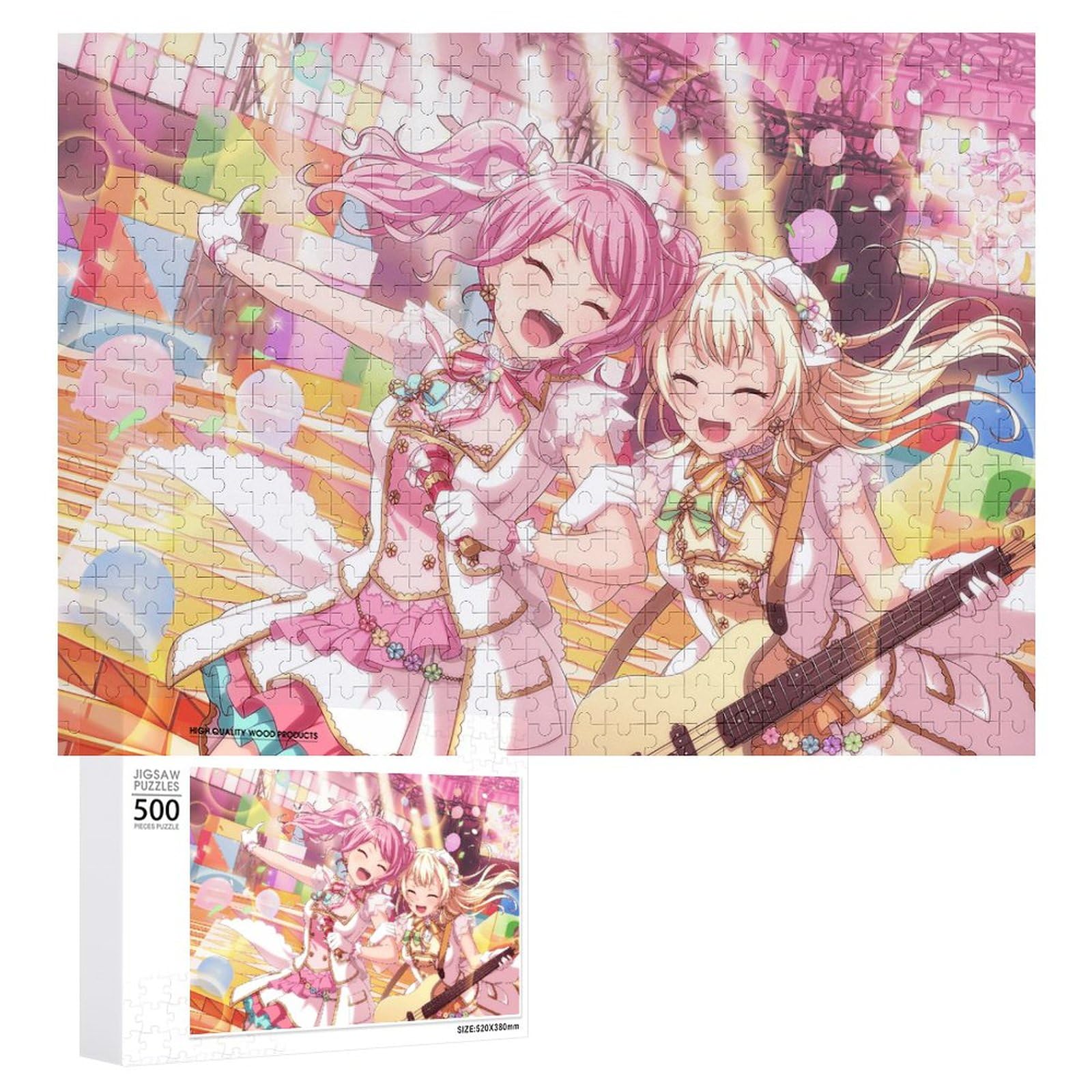 Amazon.co.jp: バンドリ 丸山彩 白鷺千聖 ジグソーパズル 500ピース