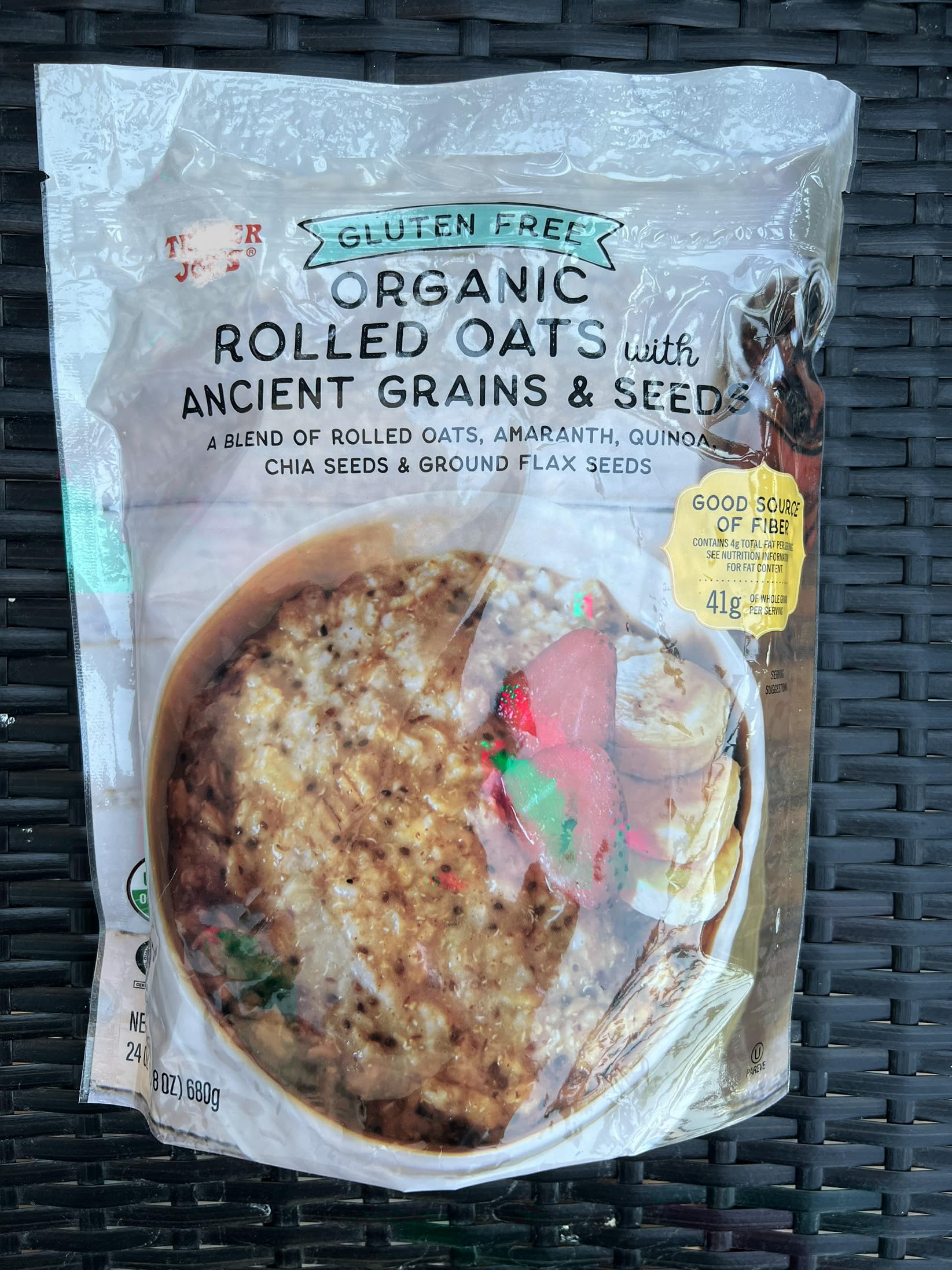 Amazon.com: Organic Rolled Oats with Ancient Grains and Seeds