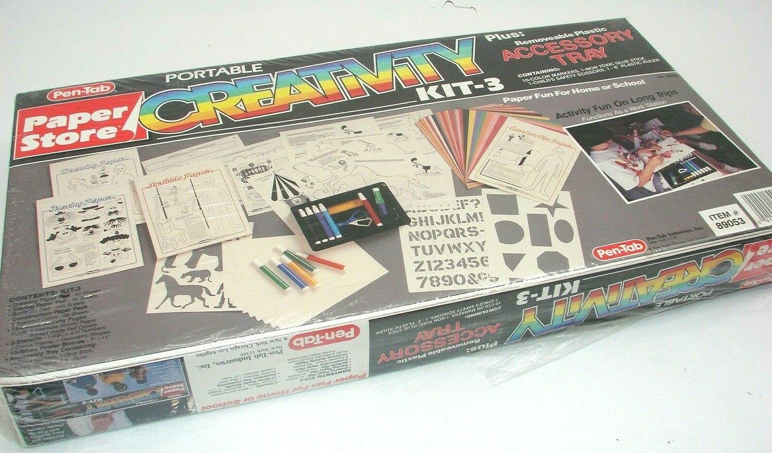 Pen-Tab Industries - Paper Store Portable Creativity KIT 3 89053