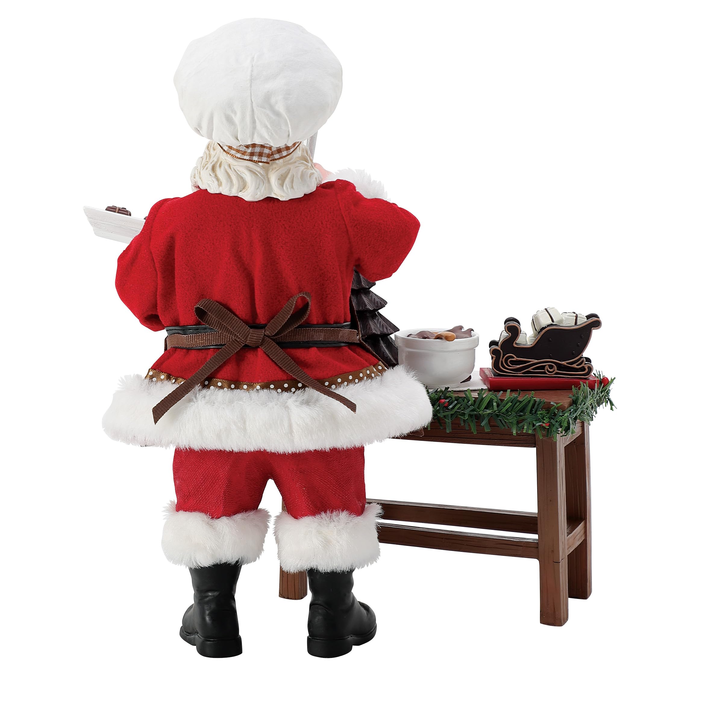 Amazon.com: Department 56 Possible Dreams Bon Appetit Santa The
