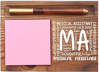 Medical Assistant Appreciation Gifts Inspirational Quote Healthcare Worker Medical Student Graduation Nursing Nurse Week Thank You Gift MA Desk Self Stick Note Pad Holders EDP212
