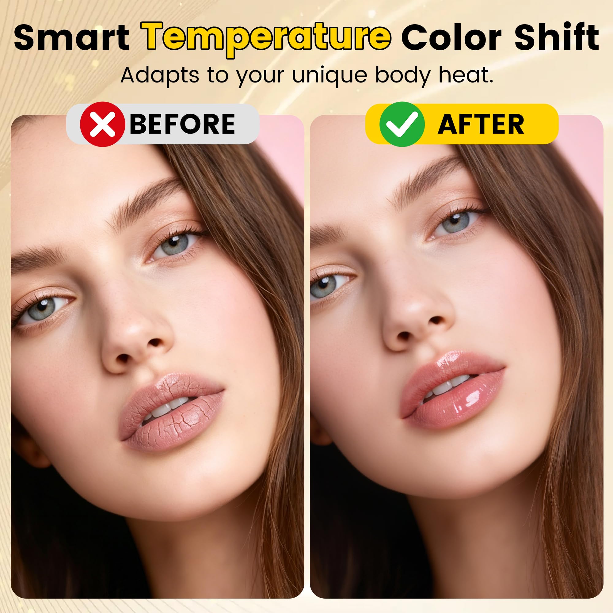 pH Color-Changing Lipstick, Moisturizing Tinted Lip Balm