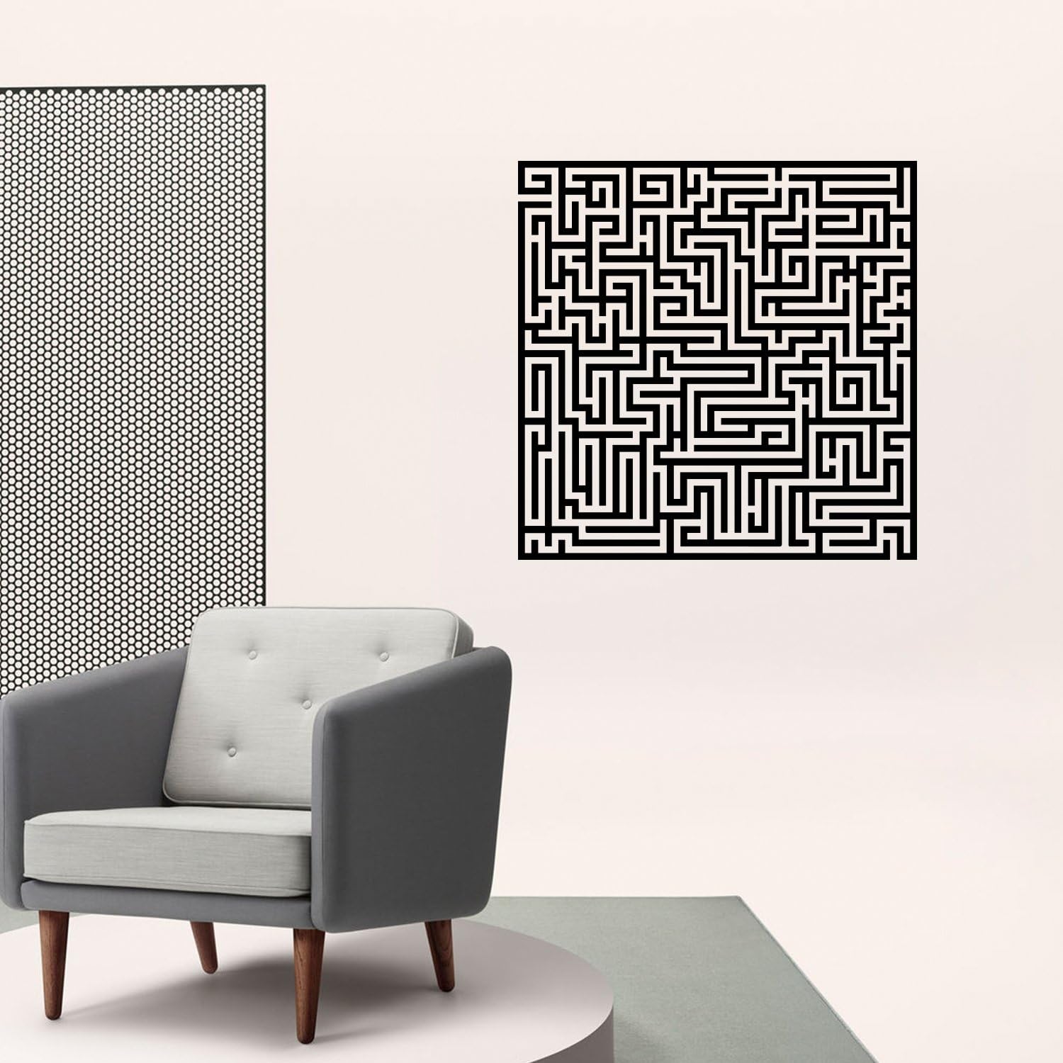 Amazon.com: Vinyl Wall Art Decal - Labyrinth - 23