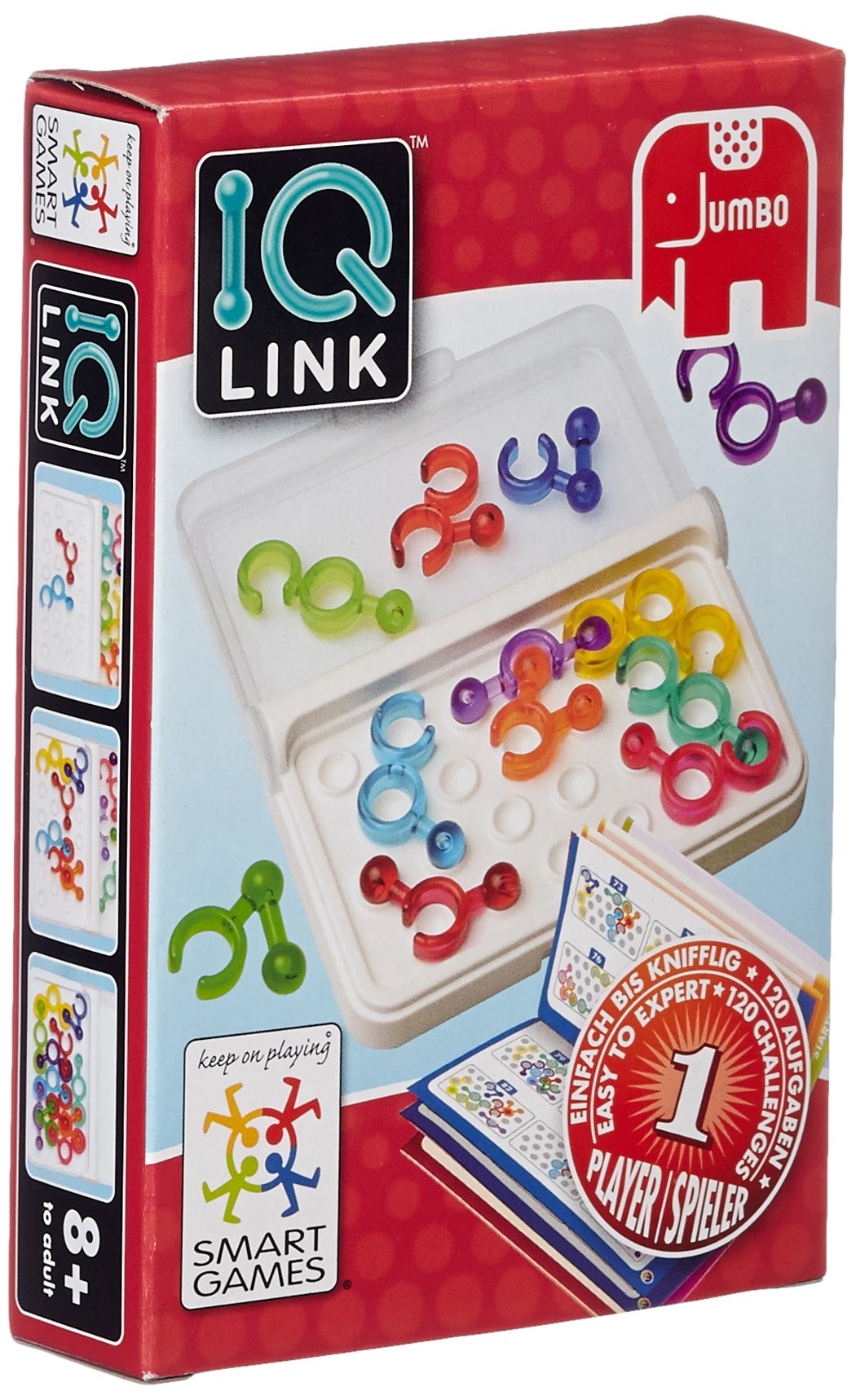 Smart Games IQ Link Single-Player Brainteaser Travel Game
