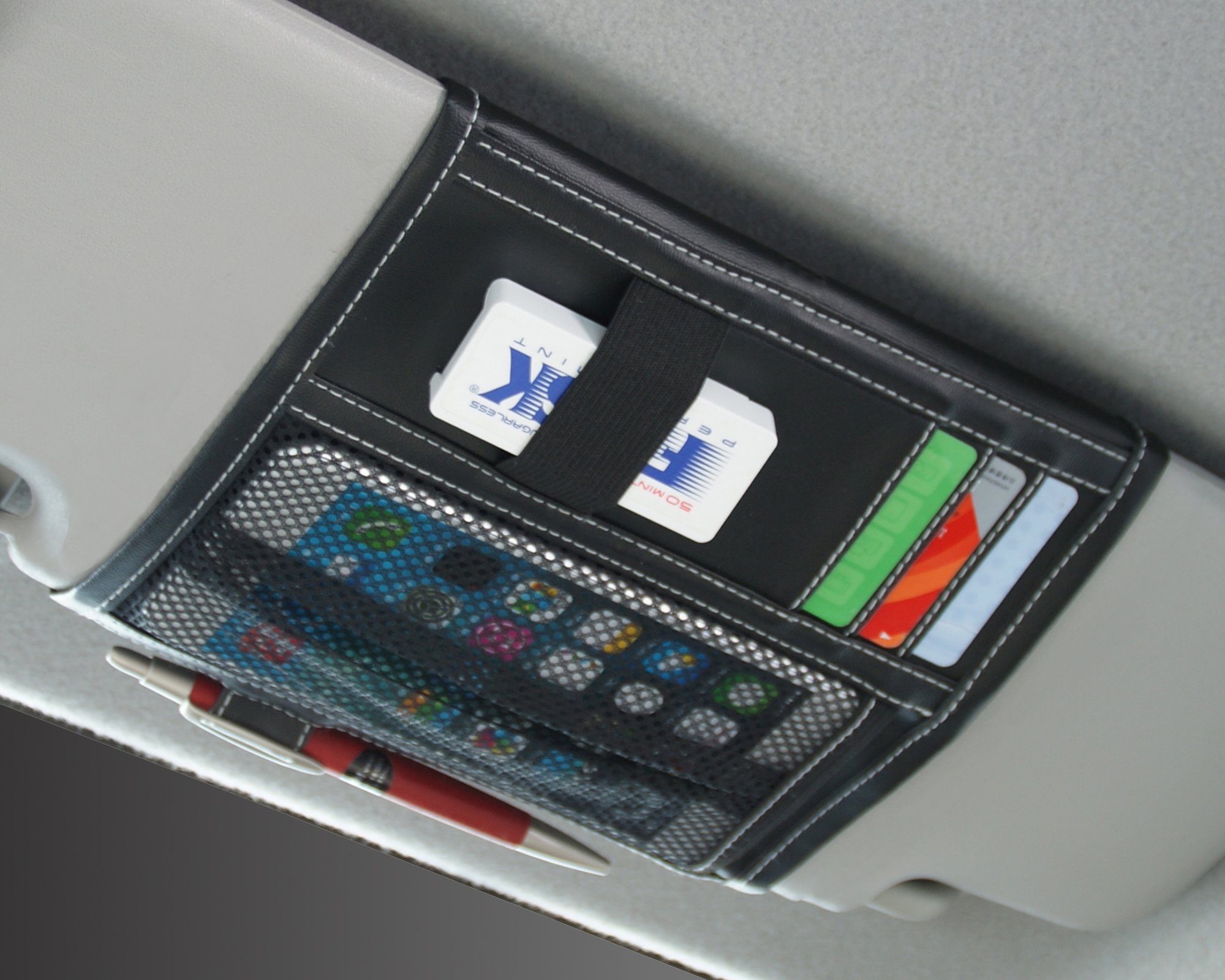 Amazon | 星光産業 車内収納用品 EXEA(エクセア) サンバイザーポケット