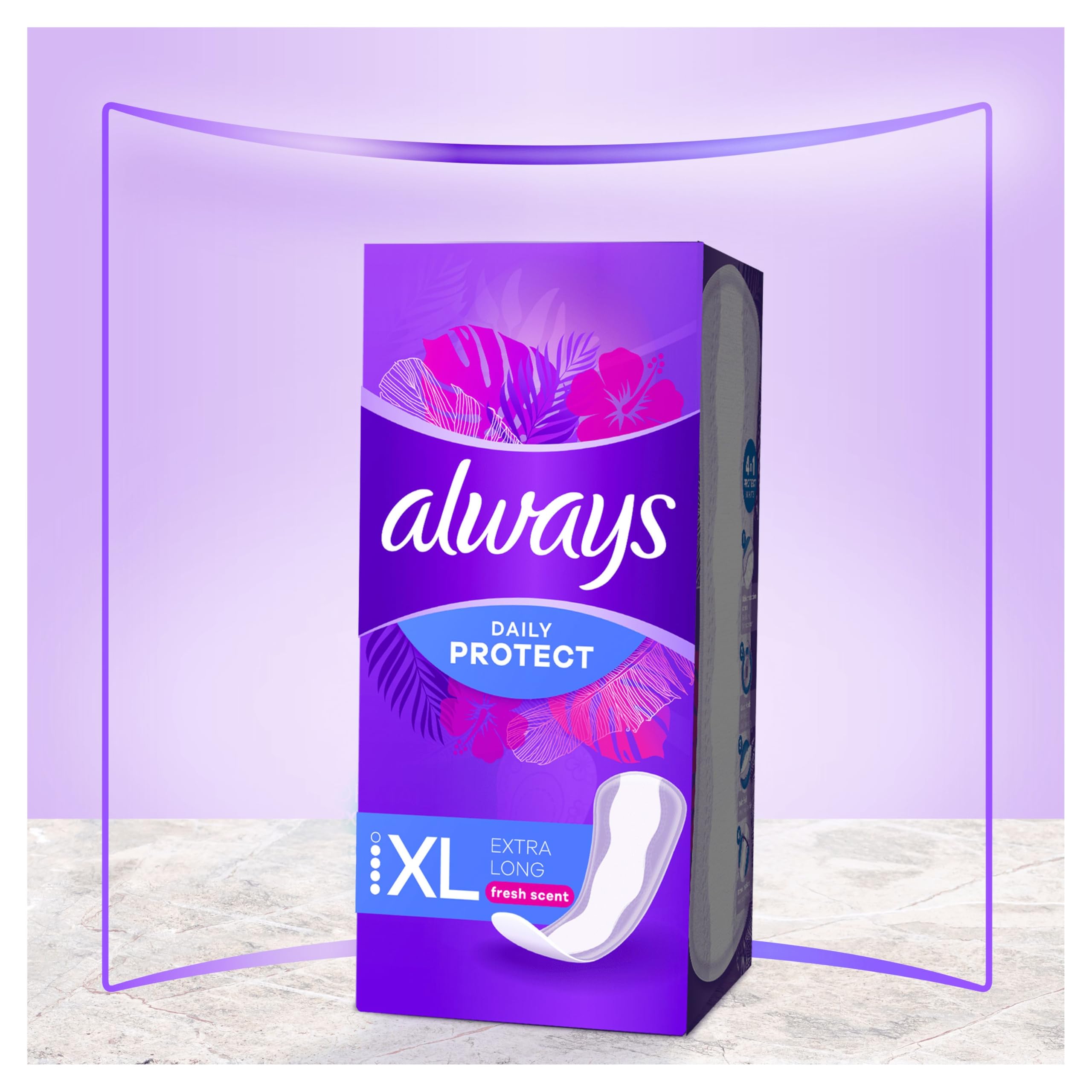 Always Daily Protect Extra Long Odour Lock Wkładki higieniczne, 54 sztuk