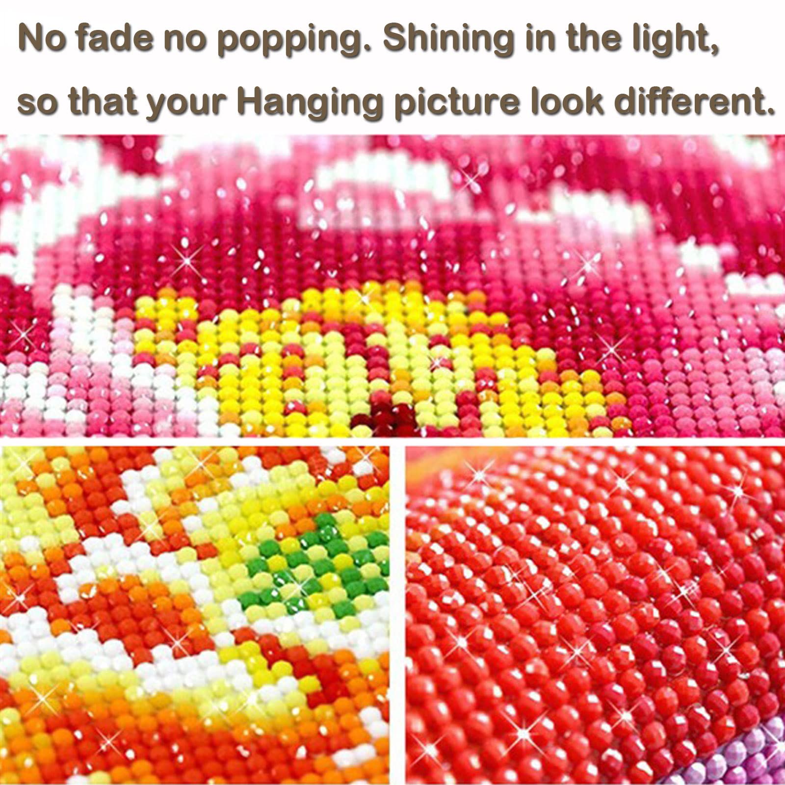 5D Diaond Painting Bianco Albero Della Vita, Fantastico Albero Agico  Pittura Diaante Fai Da, image size:1600x1600