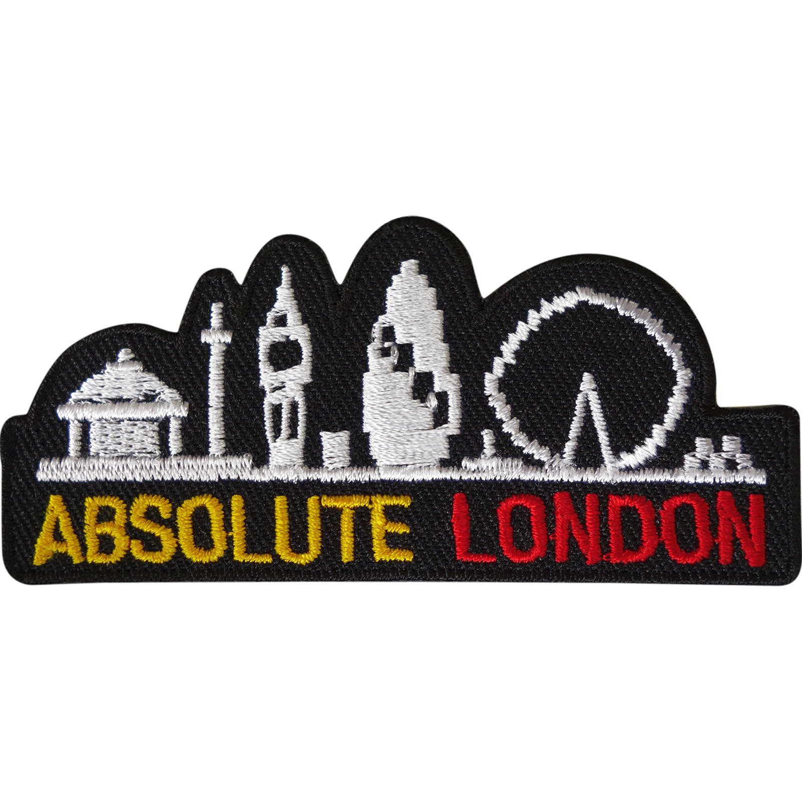 Union Jack Iron / Cucire su ricamato Patch Badge UNITED UK FLAG Motivo di ricamo - Italia