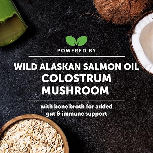 Miniatura 3 de Aceite de salmón para aliviar la alergia de perros para aliviar la picazón estacional para perros, omega-3 para perros, suplemento para la piel y el