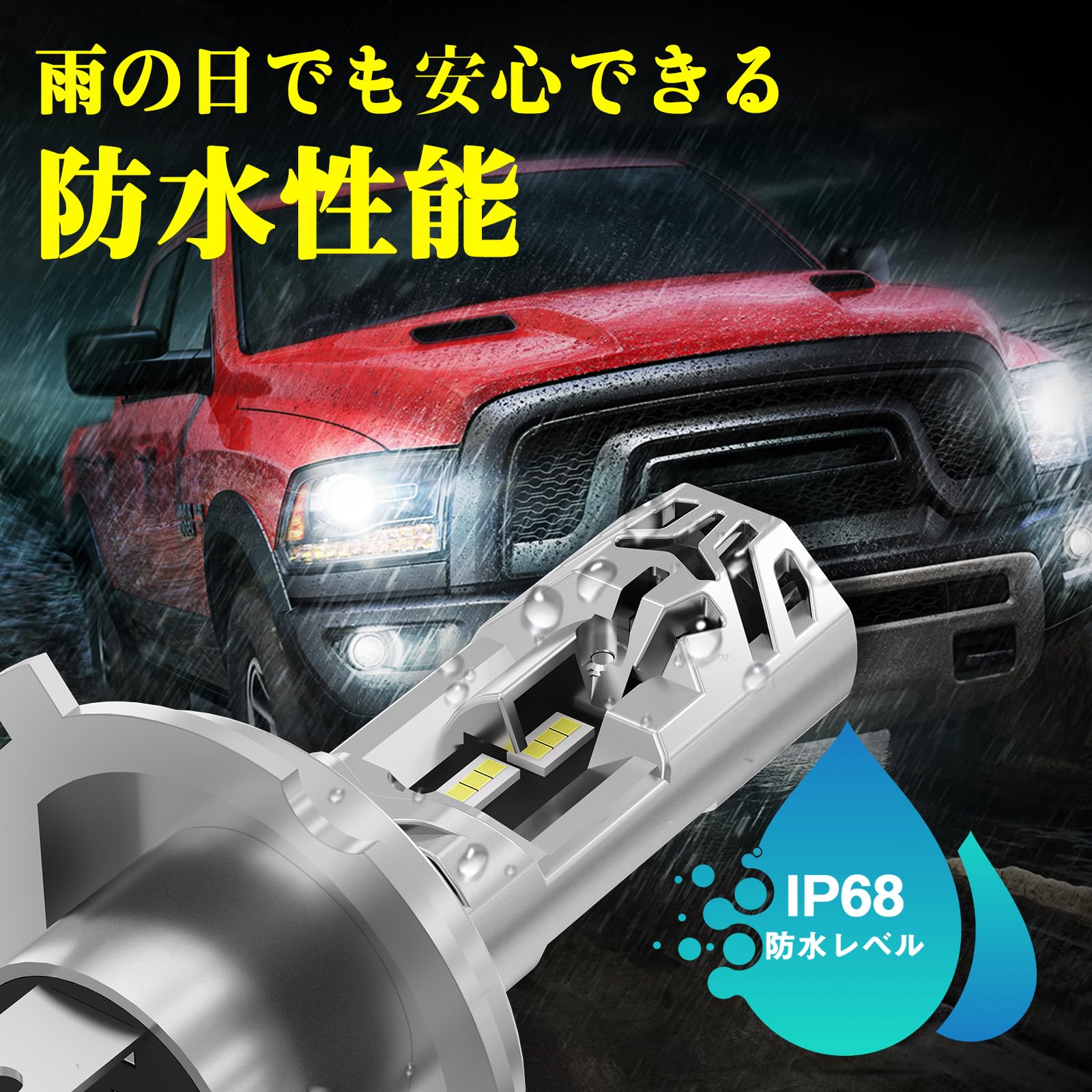 Amazon | 【2025年超爆光モデル！】Perrace h4 led 車検対応 h4led